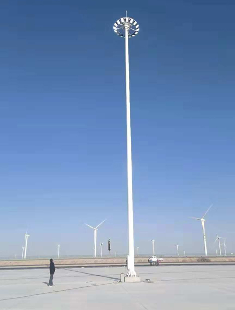 瓜州高速路服务区头屯河高杆灯项目